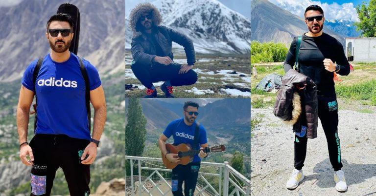 Rockstar Mustafa Zahid Enjoying Vacations In The Mountains
