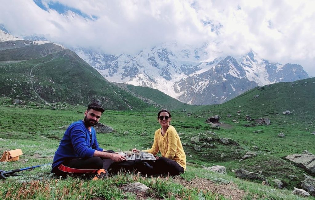 Rabab Hashim Pictures from Nanga Parbat Base Camp