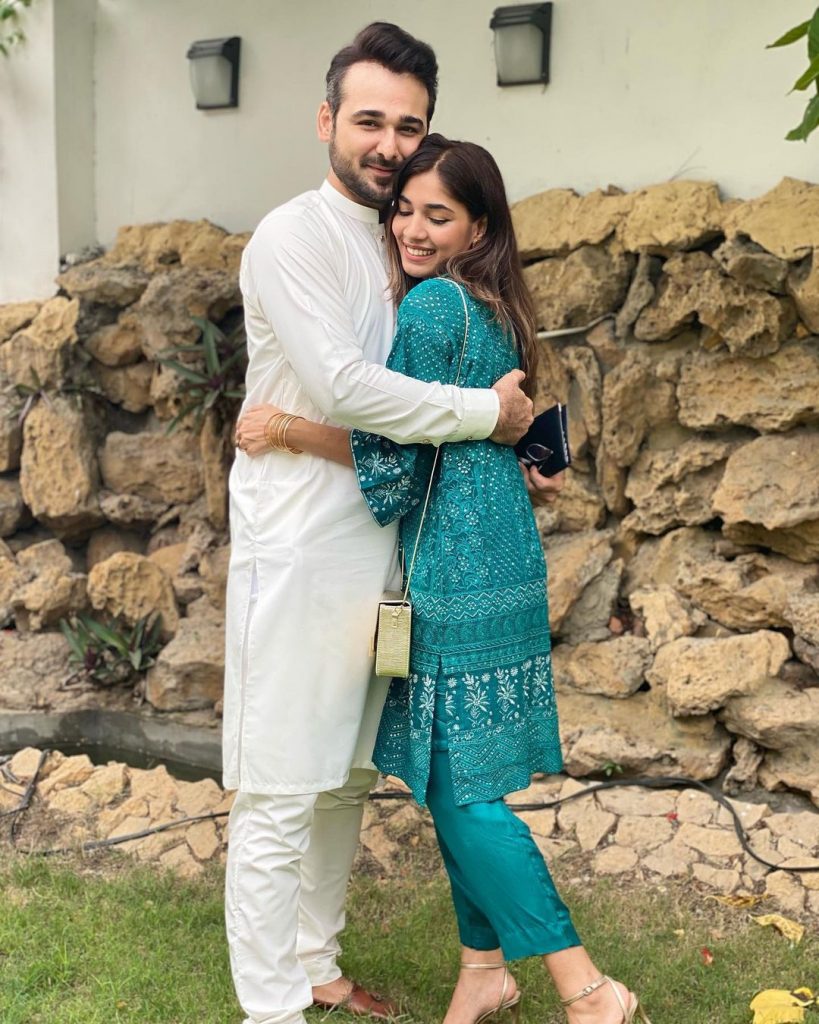 Sanam Jung Eid Pictures With Family