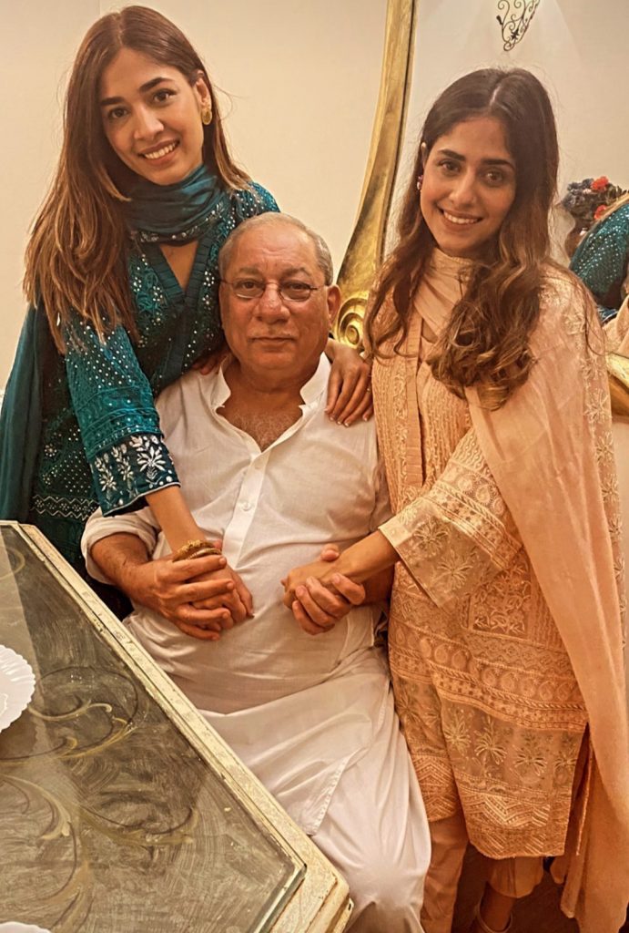 Sanam Jung Eid Pictures With Family