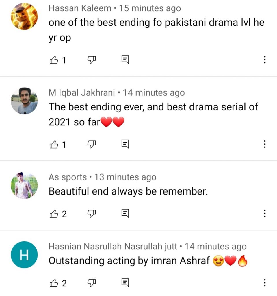 Public Reaction On The Last Episode Of Raqs-e-Bismil - Won People's Heart