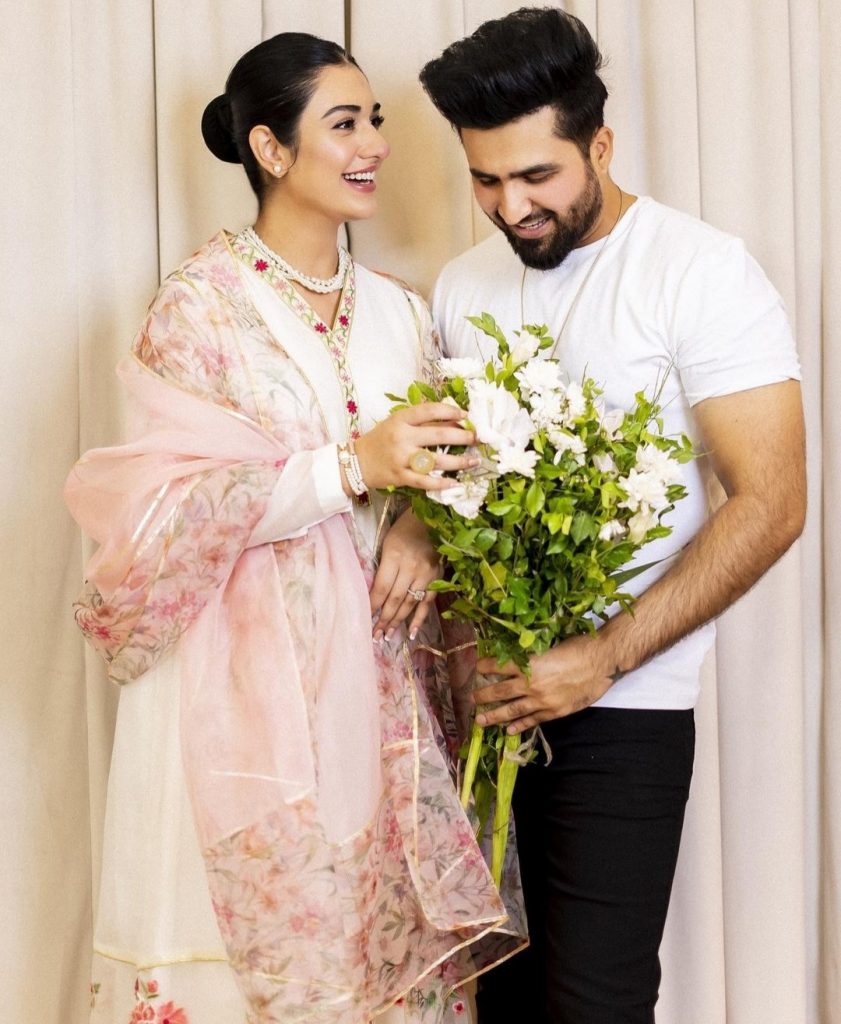 Sarah Khan And Falak Shabir Serving Some Major Couple Goals This Eid