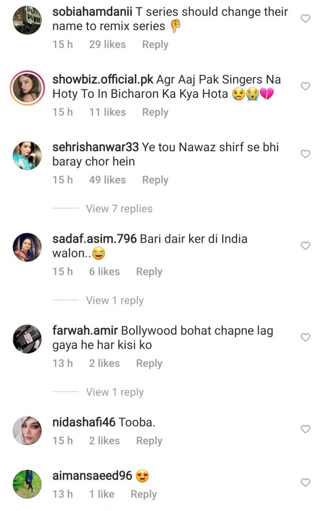 Netizens Are Not Happy With Indian Remake Of Iconic Song Zaalima Coca Cola Pila De