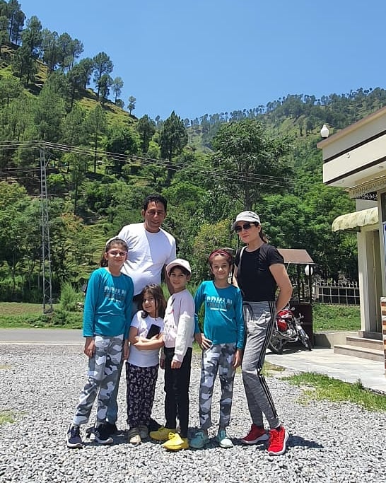 Adnan Shah Tipu Vacationing With Family In Northern Areas Of Pakistan