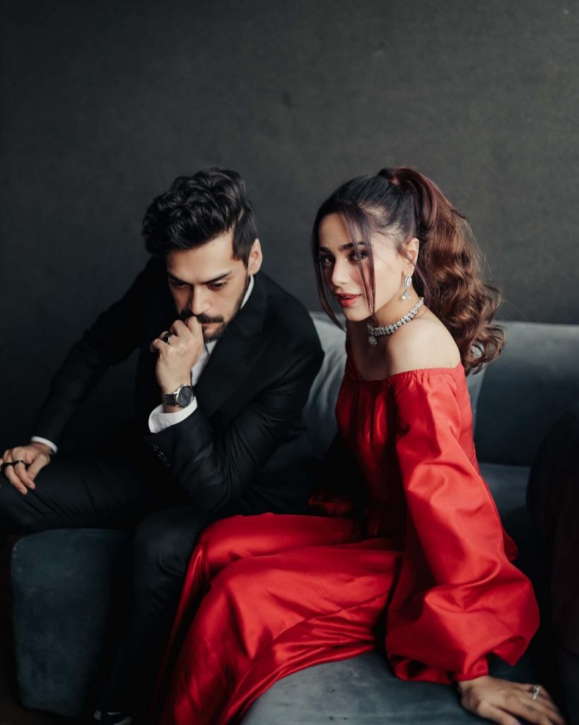 Enchanting Portraits Of Aima Baig And Shahbaz Shigri From HSA'21