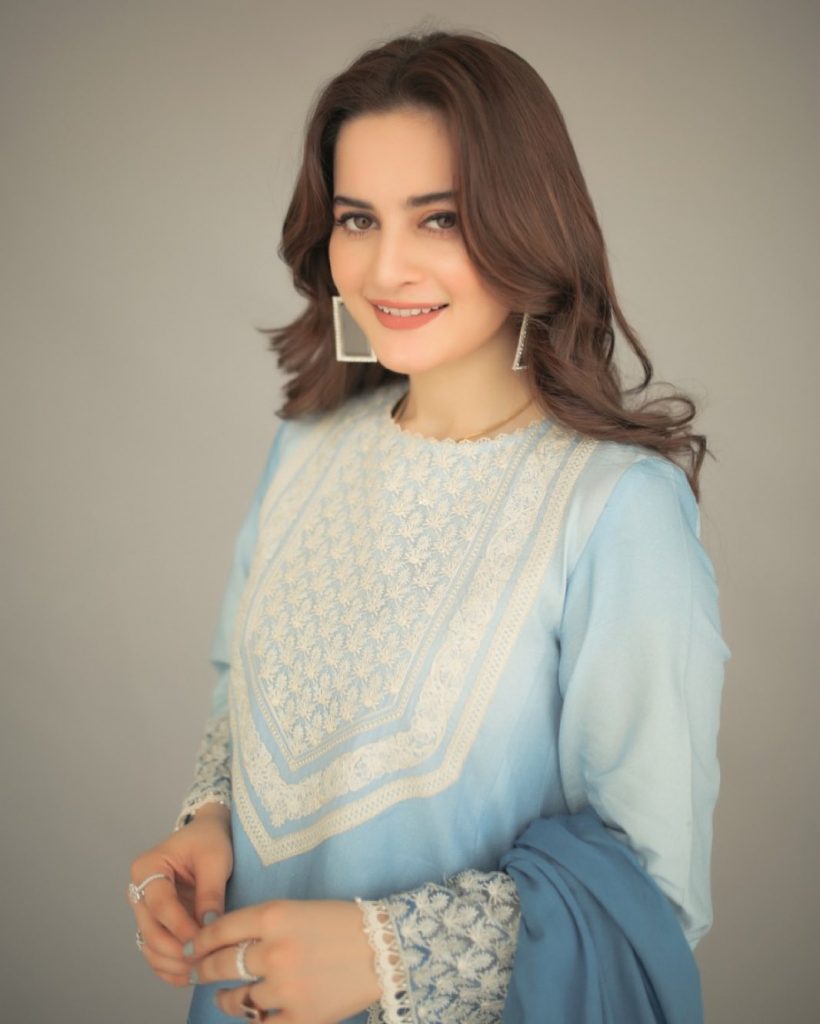 Aiman Khan Looks Refreshing In Eastern Summer Outfits