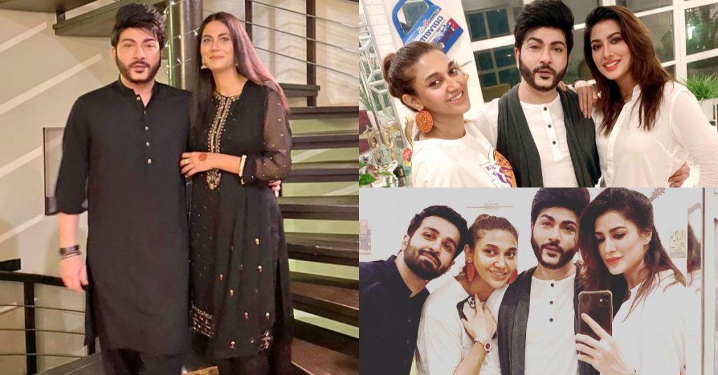 Star-Studded Eid Clicks Of Newly Wed Akif Ilyas