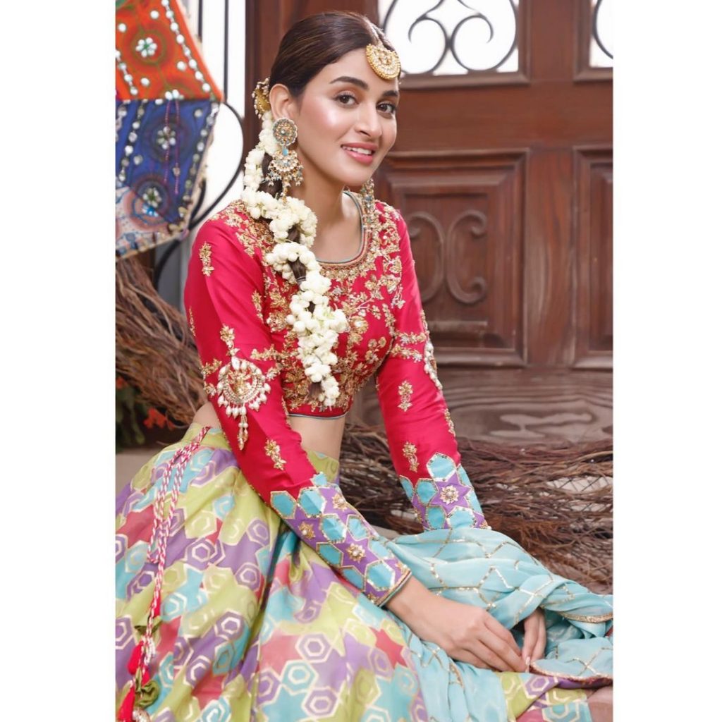 Anmol Baloch Flaunts Elegance In Bridal Shoot For Sana Abbas