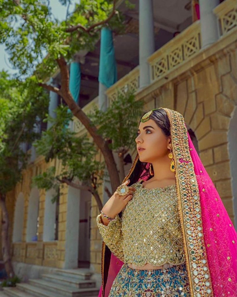 Areeka Haq Stuns in Different Bridal Looks