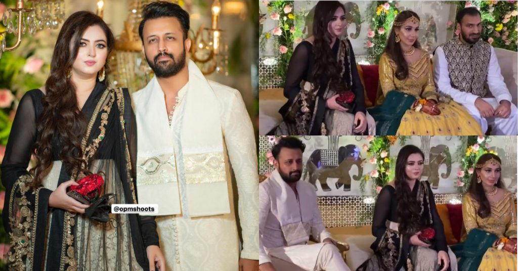 Atif Aslam Spotted With His Wife At A Wedding In Lahore