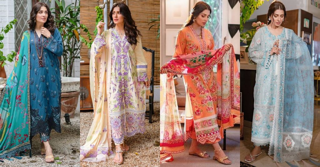 Ayeza Khan Looks Enchanting In Shoot For Ammara Khan Atelier