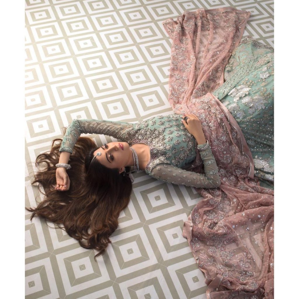 Aymen Saleem Steals The Show With Shoot For Zainab Chottani