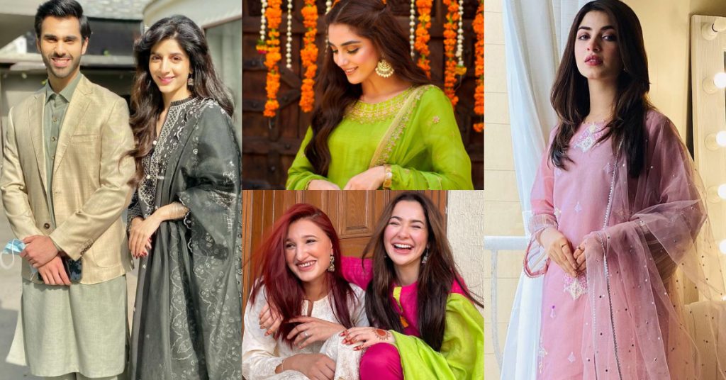 Dazzling Pictures Of celebrities From 2nd Day Of Eid-ul-Adha