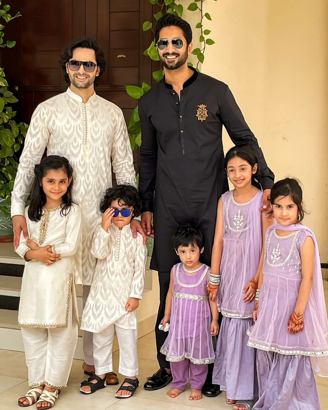 Danish Taimoor With His Family- Adorable Eid Pictures