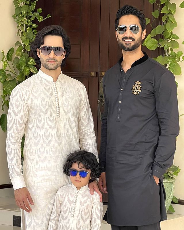 Danish Taimoor With His Family- Adorable Eid Pictures