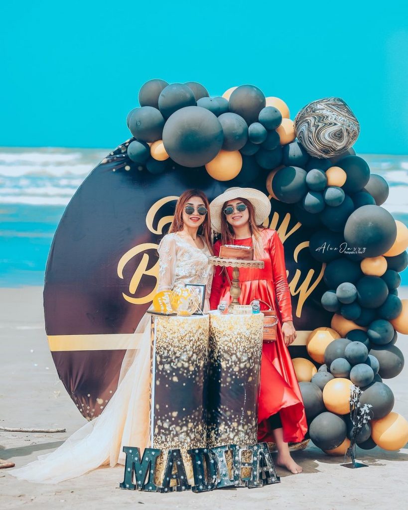 TikTok Star Dr Madiha Khan's Adorable Birthday Shoot At Beach