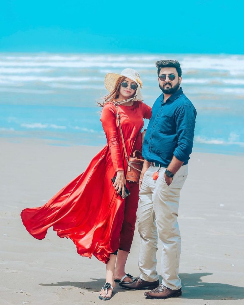 TikTok Star Dr Madiha Khan's Adorable Birthday Shoot At Beach