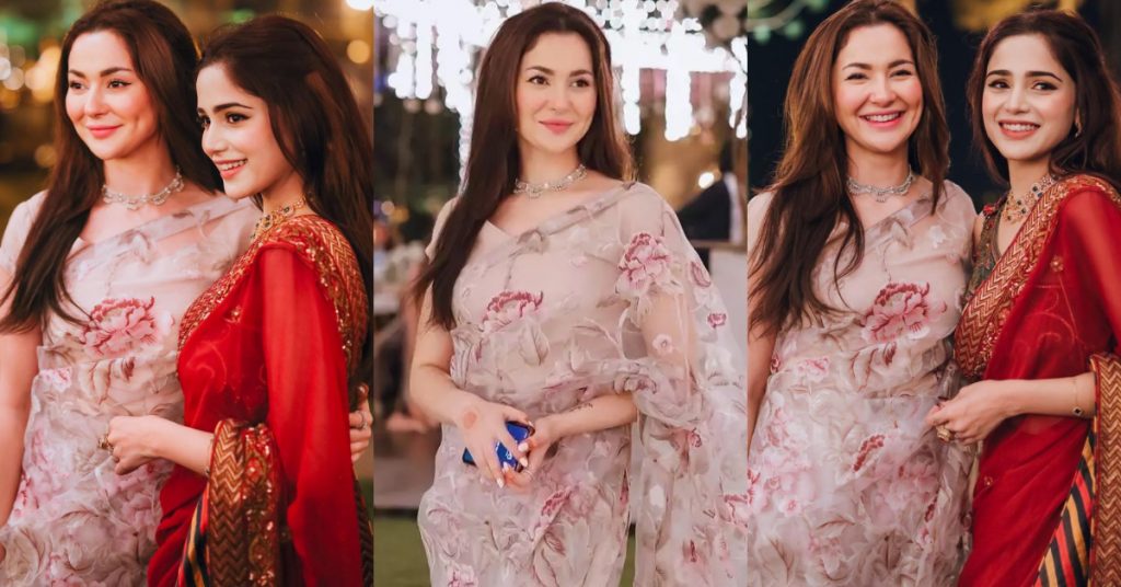 Hania Aamir Alluring Pictures From Aima Baig's Engagement