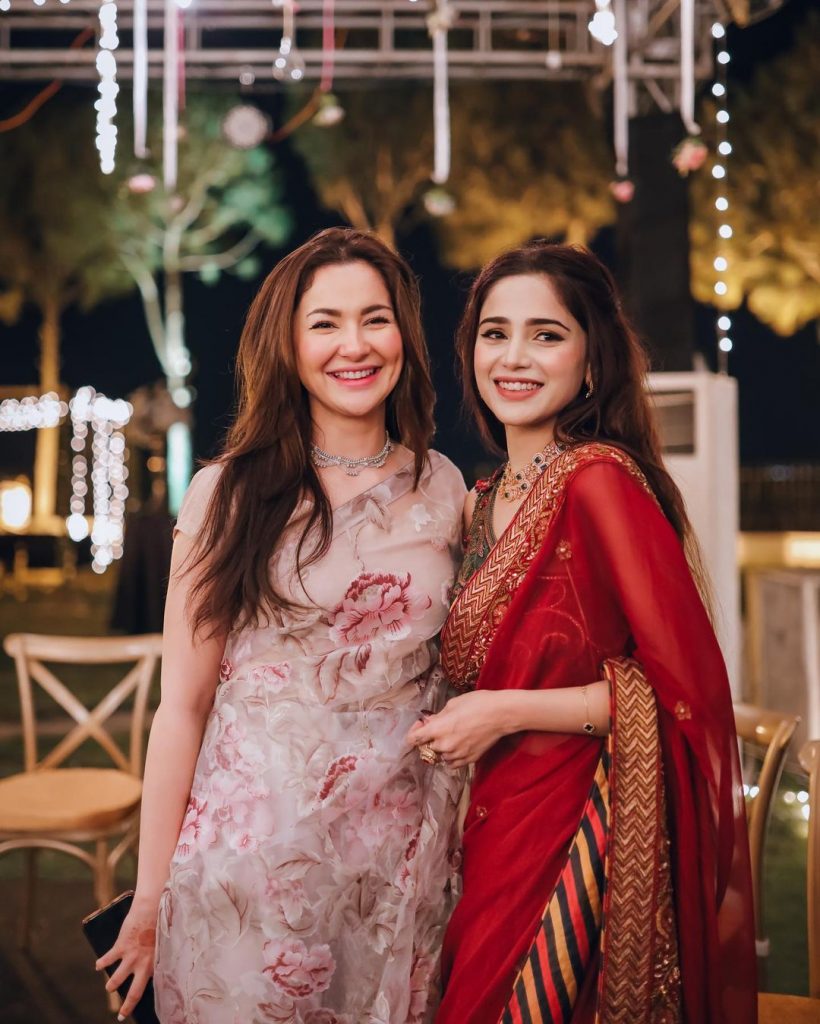 Hania Aamir Alluring Pictures From Aima Baig's Engagement