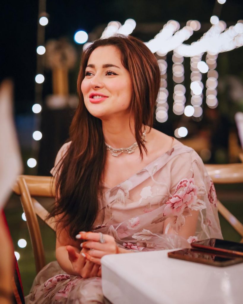 Hania Aamir Alluring Pictures From Aima Baig's Engagement