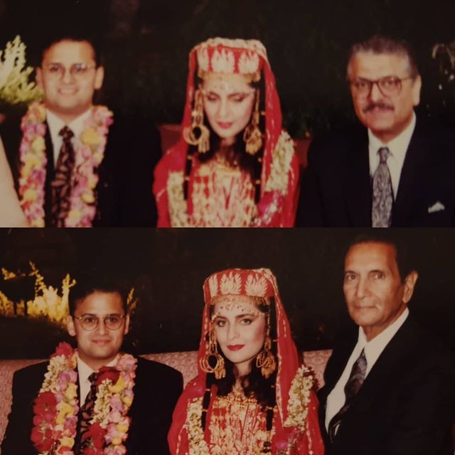 Hina Khwaja Bayat With Her Husband- Unseen Pictures