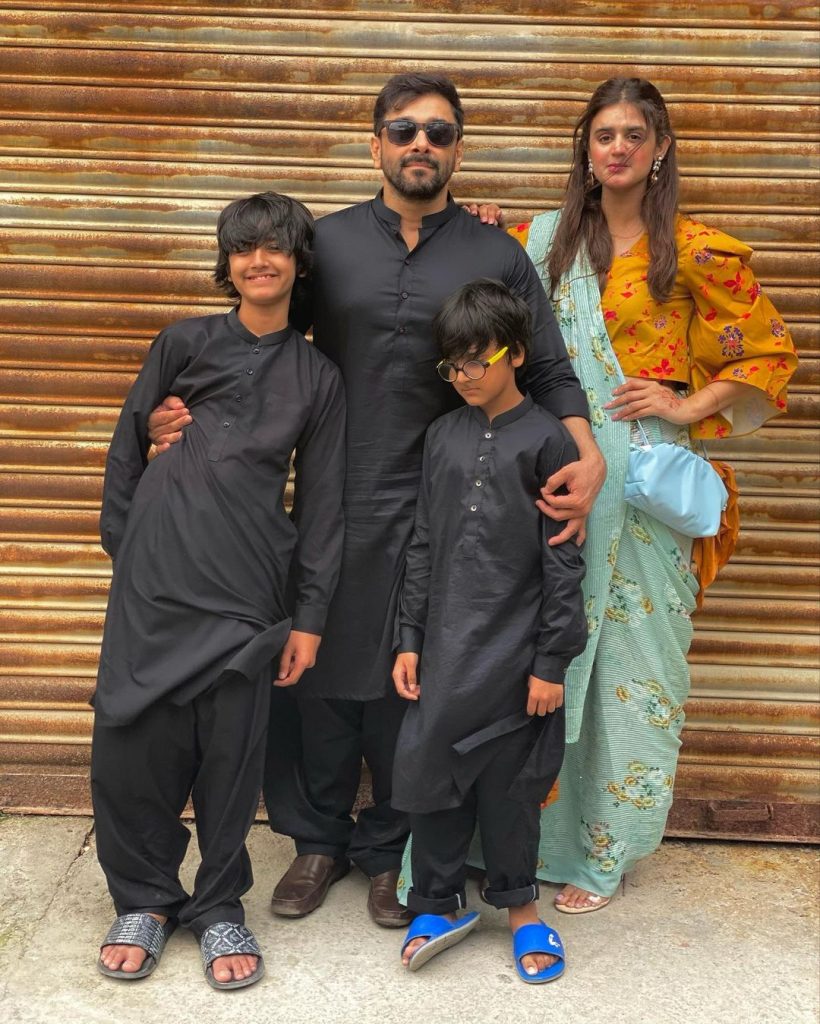 Hira Mani With Her Family - Beautiful Pictures From Eid-Ul-Adha 2021