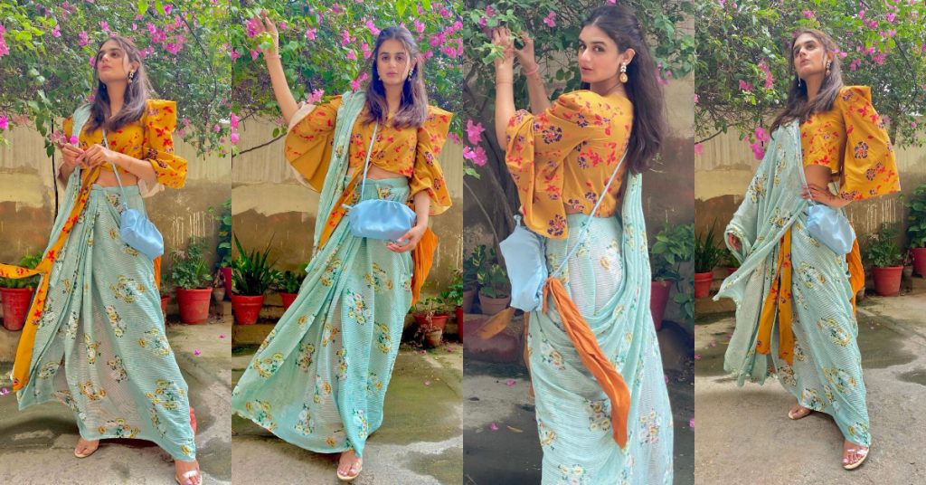 Hira Mani's Signature Saree Look Caused Fierce Criticism From The Netizens Again