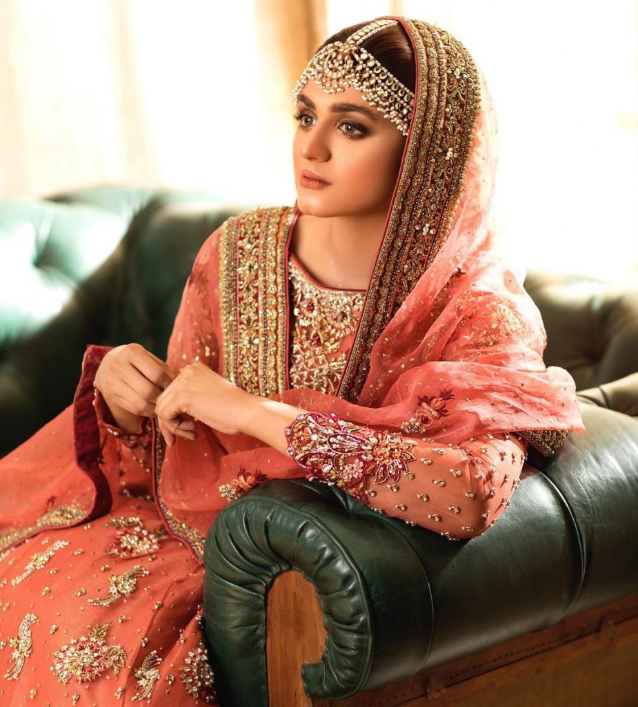Alishba & Nabeel Bridal Collection Koh-e-Noor Featuring Hira Mani