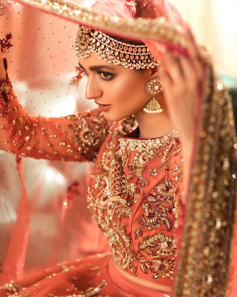 Alishba & Nabeel Bridal Collection Koh-e-Noor Featuring Hira Mani