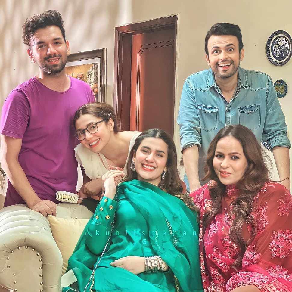 BTS Images From The Set Of Hum Kahan Kay Sachay Thay