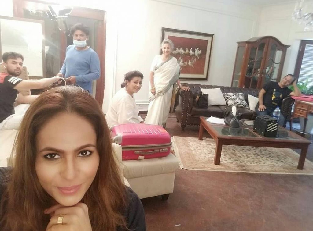 BTS Images From The Set Of Hum Kahan Kay Sachay Thay