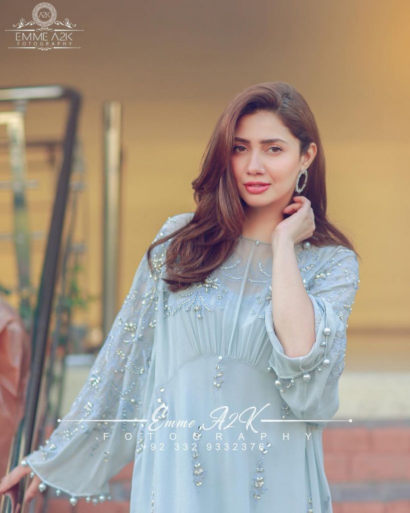 Mahira Khan Looks Enchanting In Khurshid By Faiza Saqlain