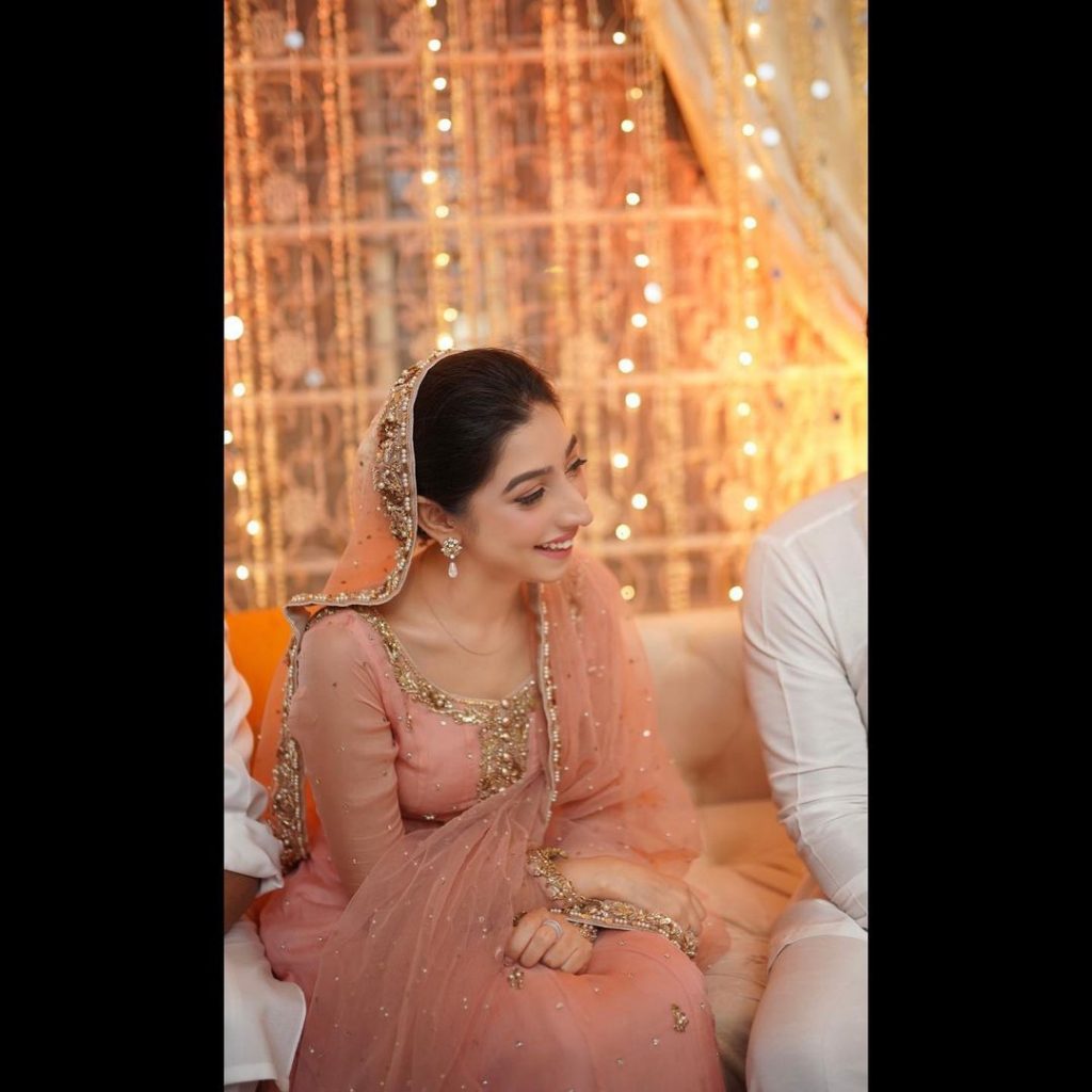 Mariyam Nafees Shares Her Beautiful Bridal Look - Pictures