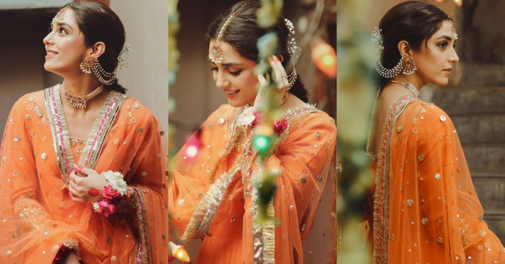 Maya Ali Turns Heads In Bridal Shoot From The Sets Of Pehli Si Mohabbat