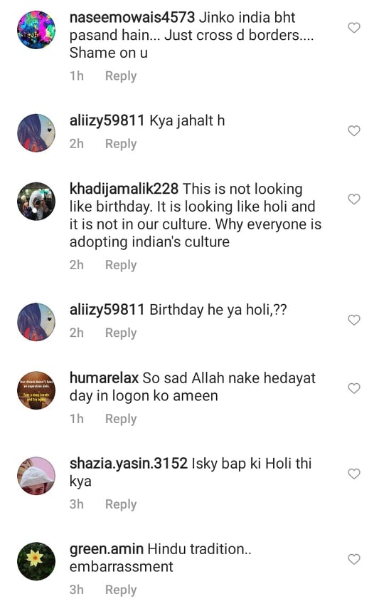 Netizens' Criticism On Maya Ali's Holi-Themed Birthday Party