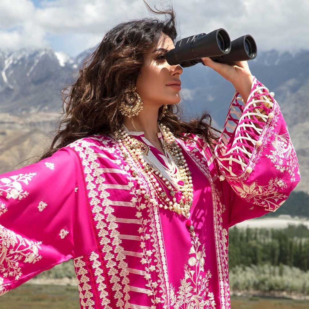 Mehwish Hayat Looks Alluring In Shoot For Nisa Hussain X Ittehad