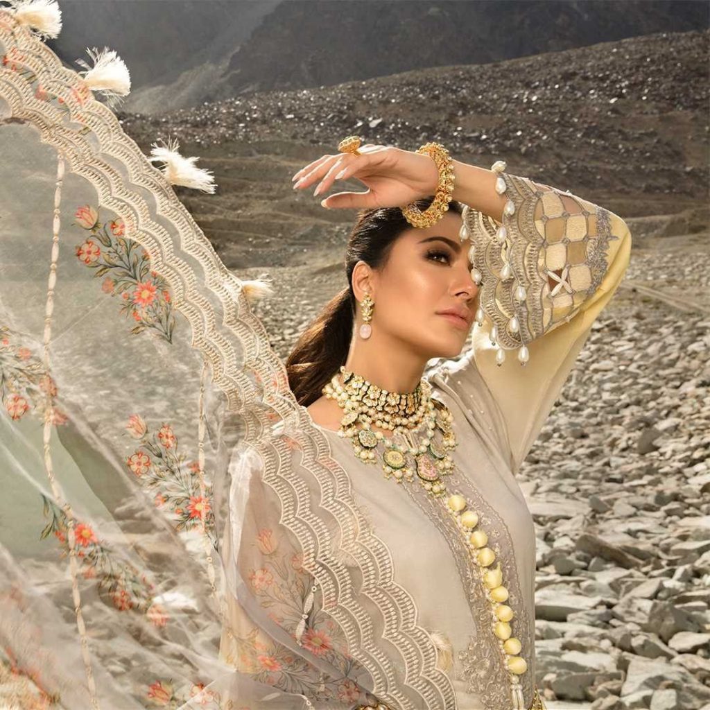 Mehwish Hayat Looks Alluring In Shoot For Nisa Hussain X Ittehad