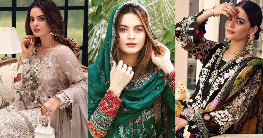 Minal Khan Serves Major Fashion Goals In Eastern Summer Outfits