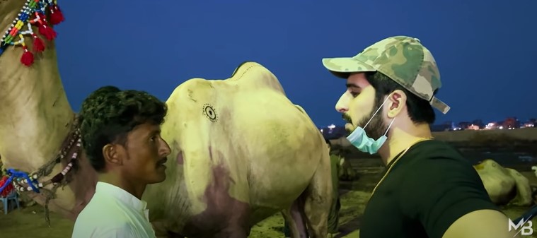 Muneeb Butt Visiting Mandi To Buy Camel