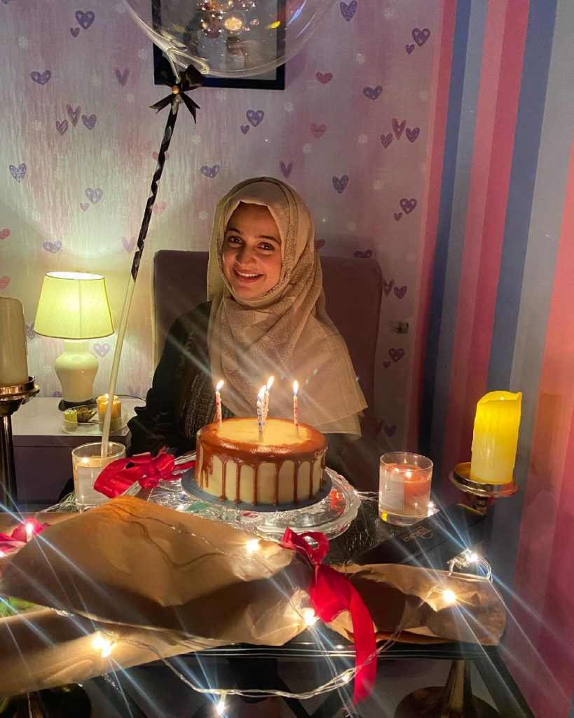 Noor Bukhari Gets A Wonderful Birthday Surprise From Family