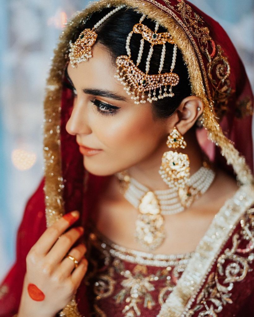 Maya Ali Stuns As Traditional Bride From Pehli Si Mohabbat