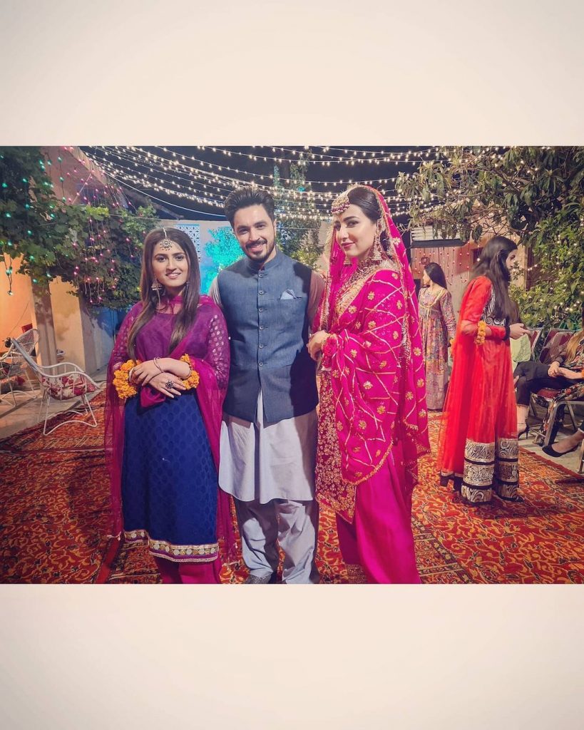 Drama Serial Parizaad BTS Pictures