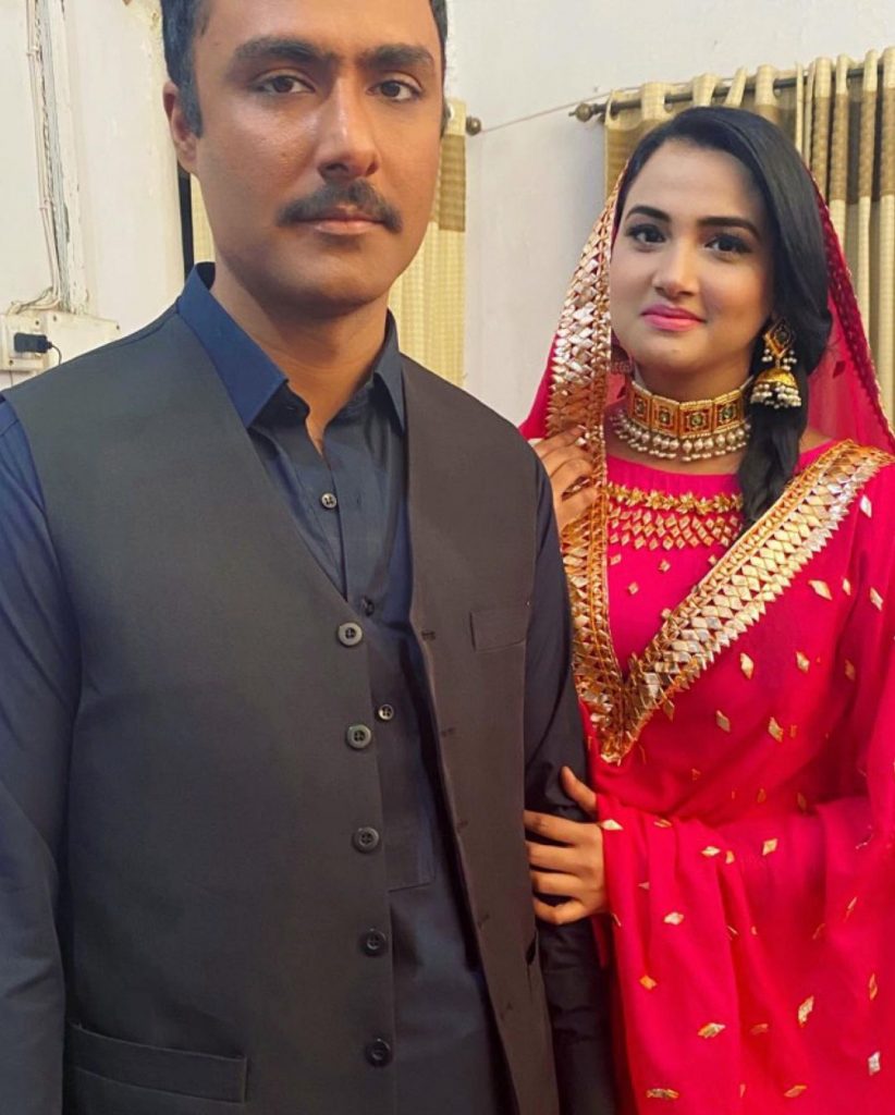 Drama Serial Parizaad BTS Pictures