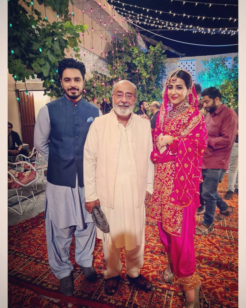 Drama Serial Parizaad BTS Pictures