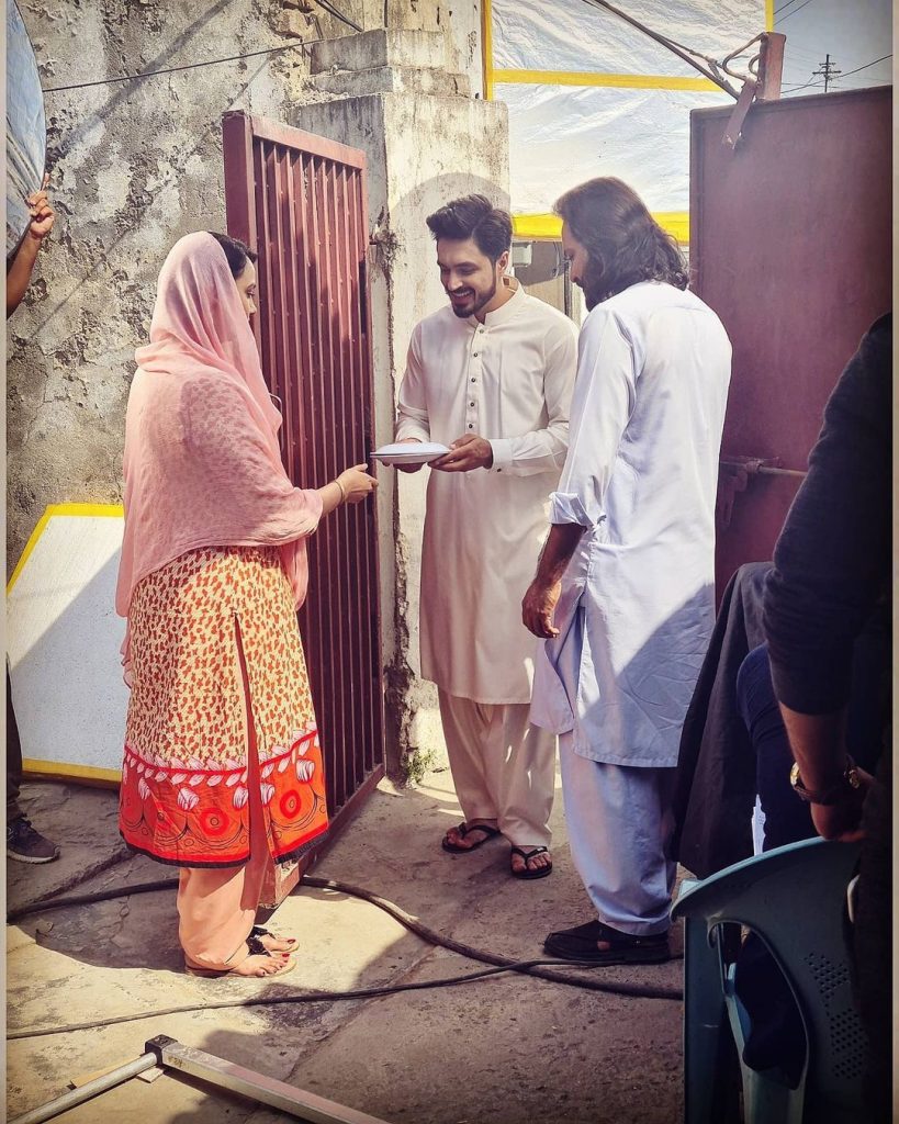 Drama Serial Parizaad BTS Pictures