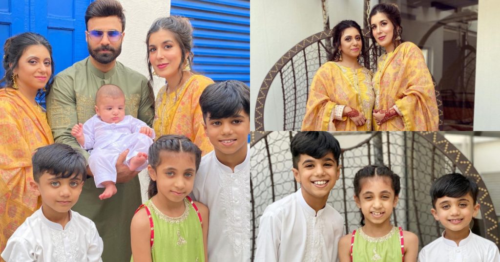 Rahim Pardesi Spent A Blissful Eid Day With Wives And Kids