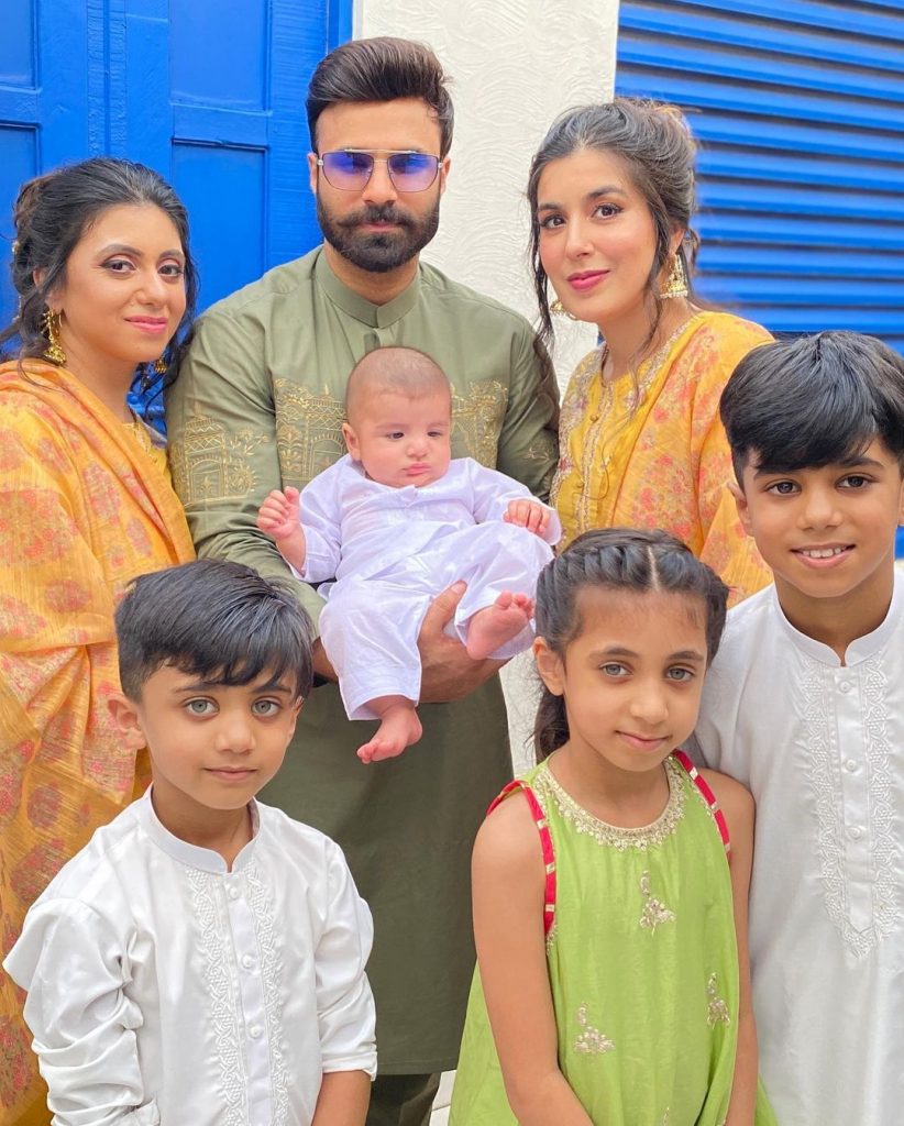 Rahim Pardesi Spent A Blissful Eid Day With Wives And Kids