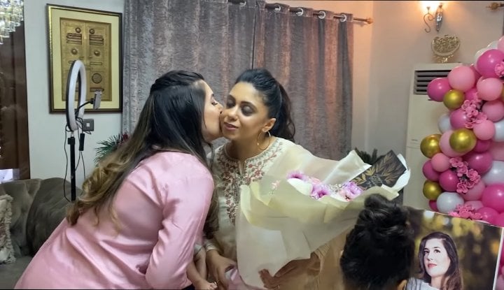 Rahim Pardesi Throws A Surprise Birthday Party For Second Wife