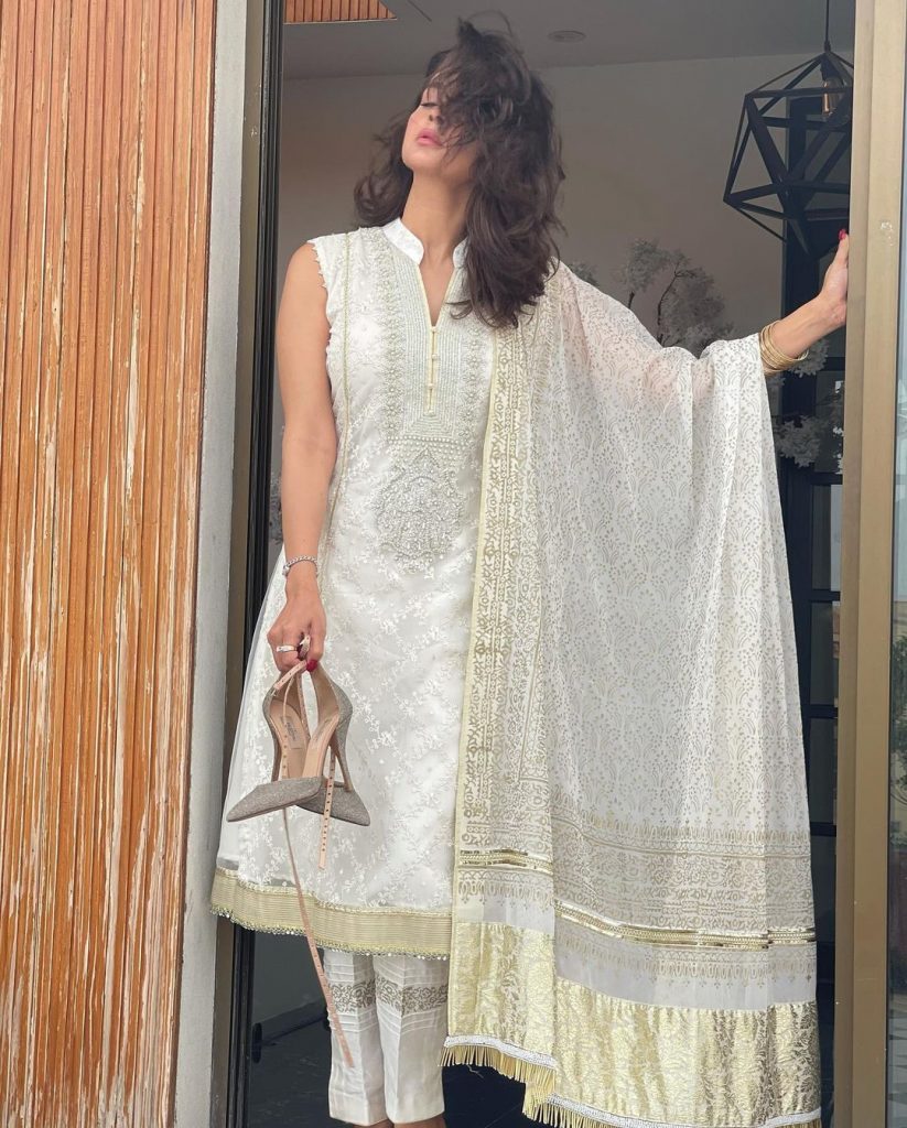 Saba Qamar Ravishing Looks From Eid-ul-Adha Day 1 And Day 2