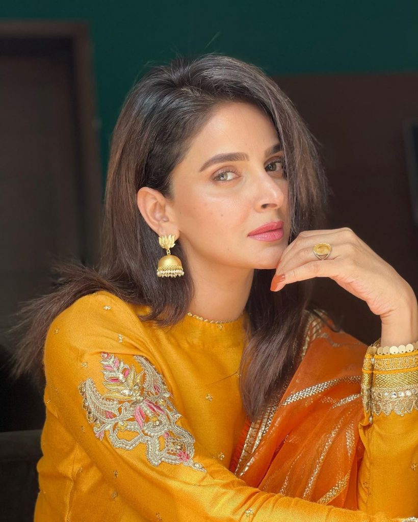 Saba Qamar Ravishing Looks From Eid-ul-Adha Day 1 And Day 2